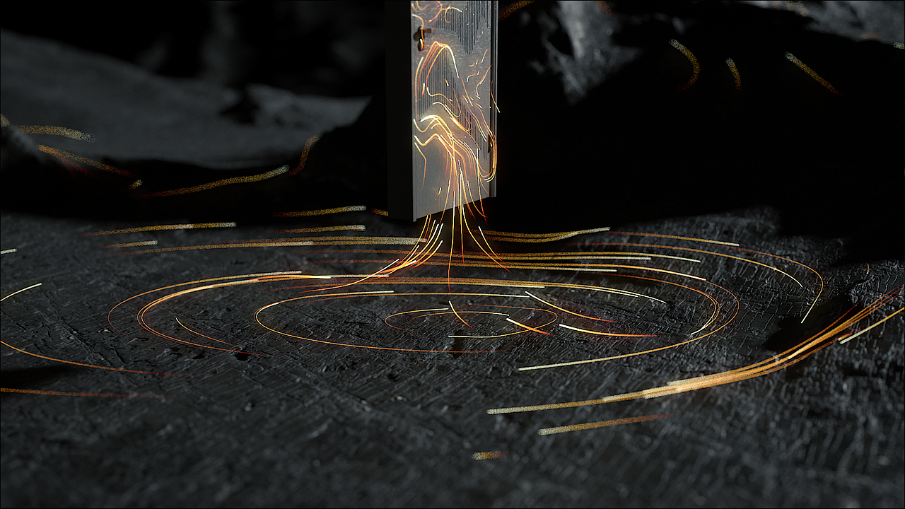 TATA灰柳直纹木门