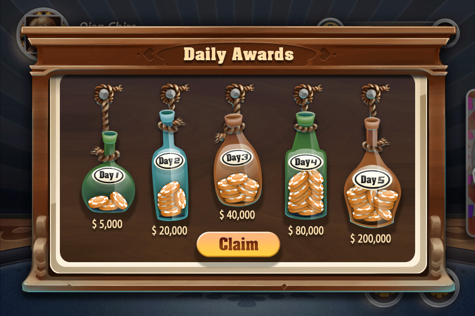 德州扑克UI_多界面展示&动画