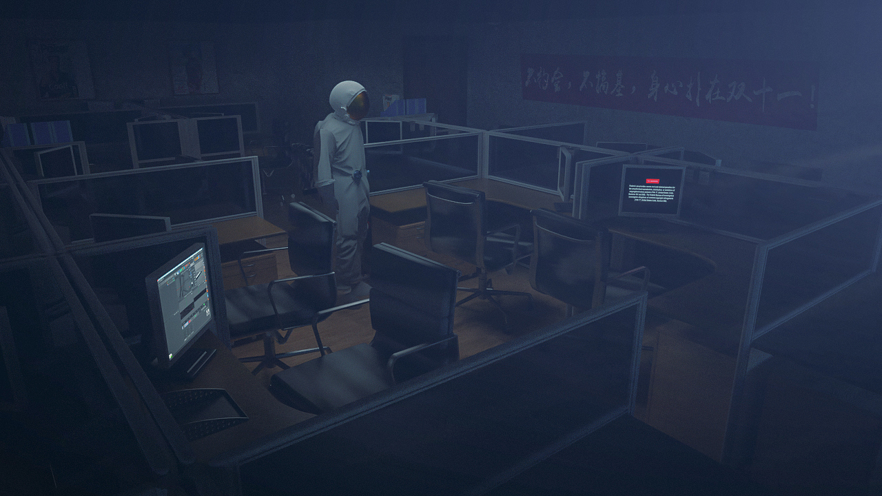 孤独的宇航员+日常练习（图ZMTg4MTIzODY4） - 场景 - 站酷设计师Deep_breaths原创素材 - 站酷ZCOOL