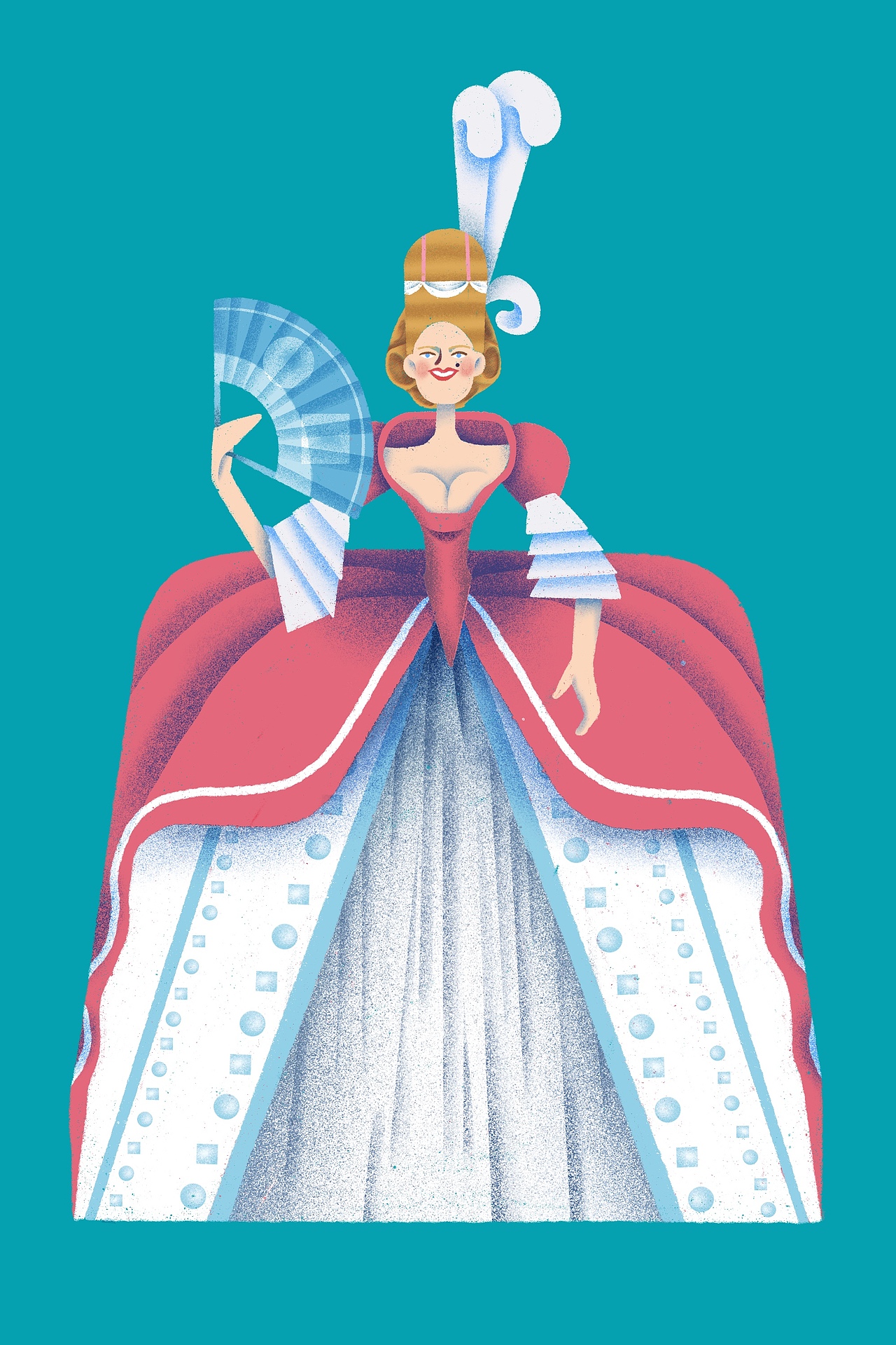 插画随笔——世界五颜六色