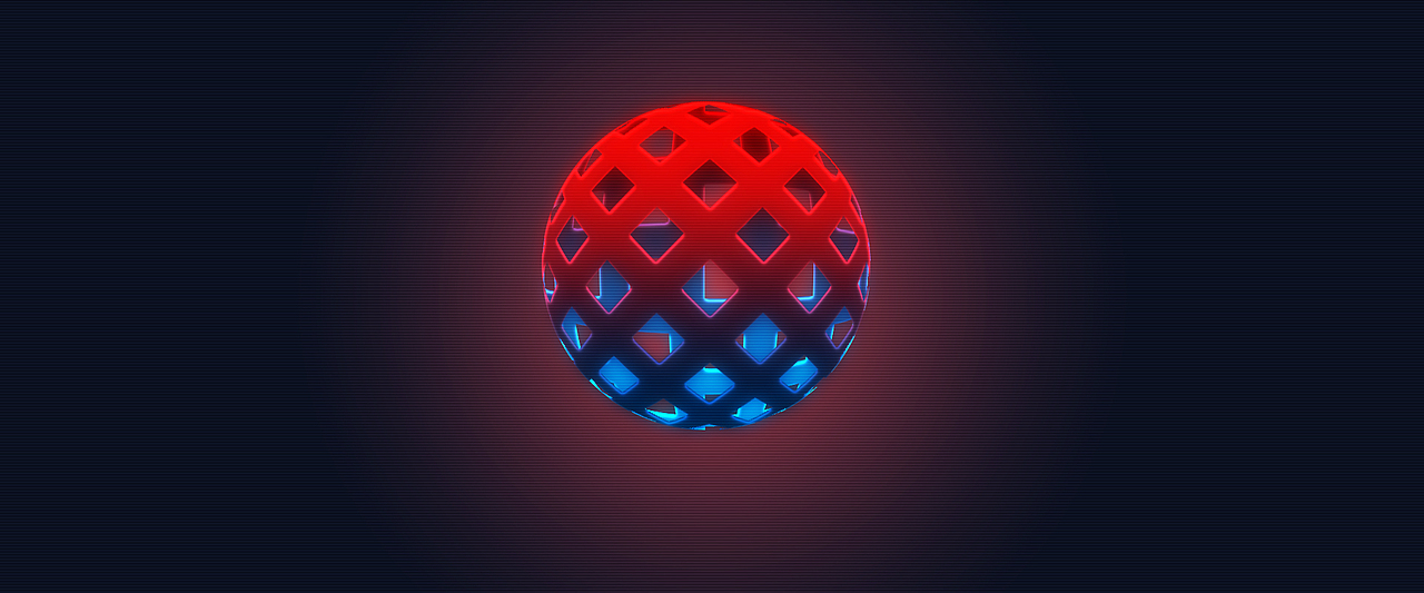 练习-简单3d球体制作