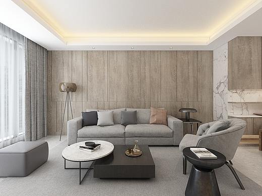 景泰园120㎡ 现代简约，低调奢华，简单却蕴含着舒适美