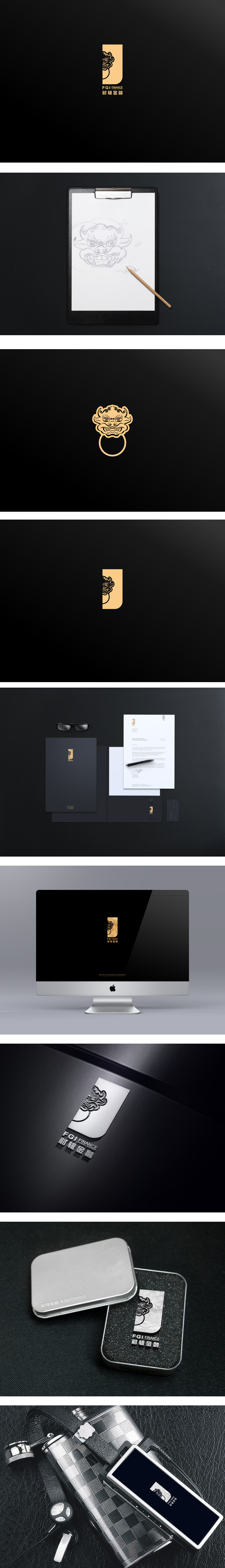 【元龙作品】----财辑金融 LOGO