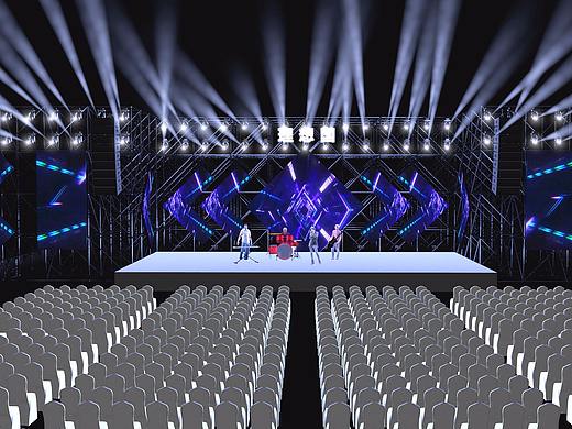 地产推广活动丨音乐节舞美