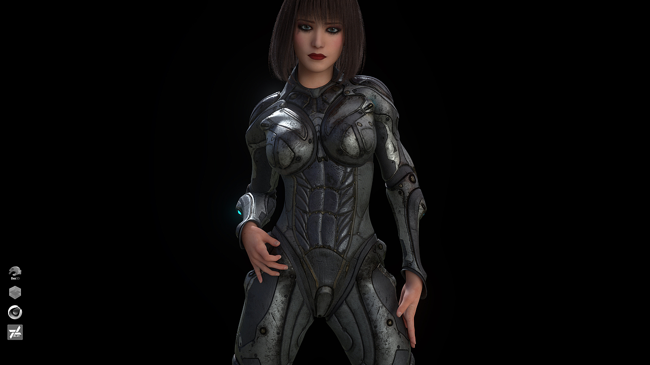 C4D Redshift 角色渲染合集01