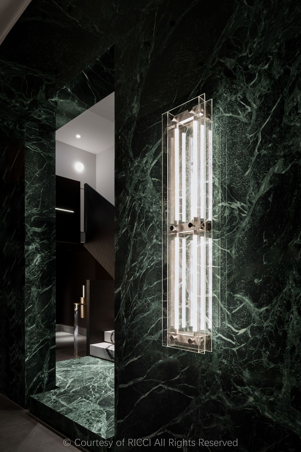 RICCI·墨白设计|铂品展厅