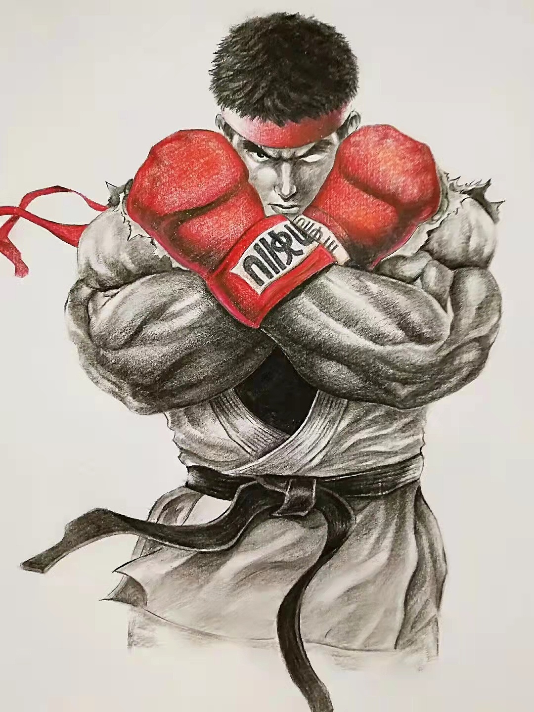 手绘街头霸王|插画|艺术插画|特置陈老师 - 原创作品 - 站酷 (zcool)