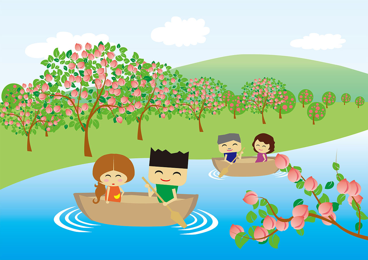 阳山宣传插画|插画|艺术插画|eva拂晓 - 原创作品 - 站酷 (zcool)