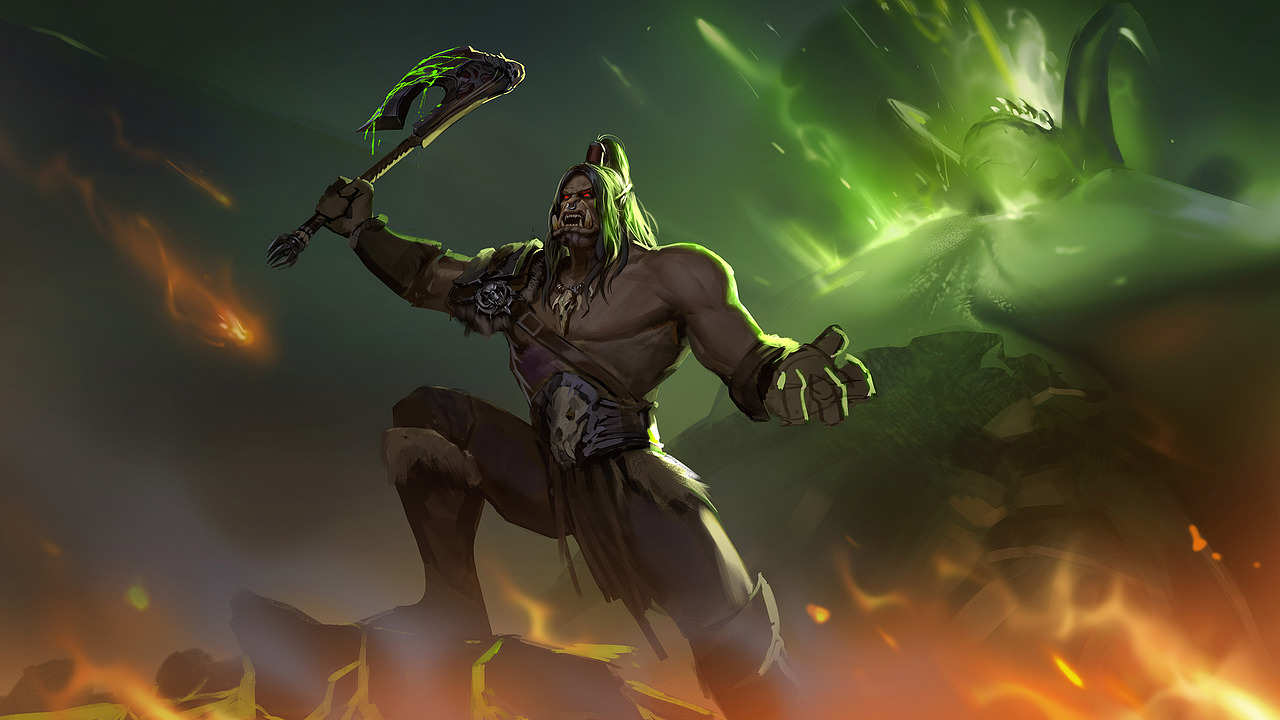 魔兽"格罗姆·地狱咆哮"