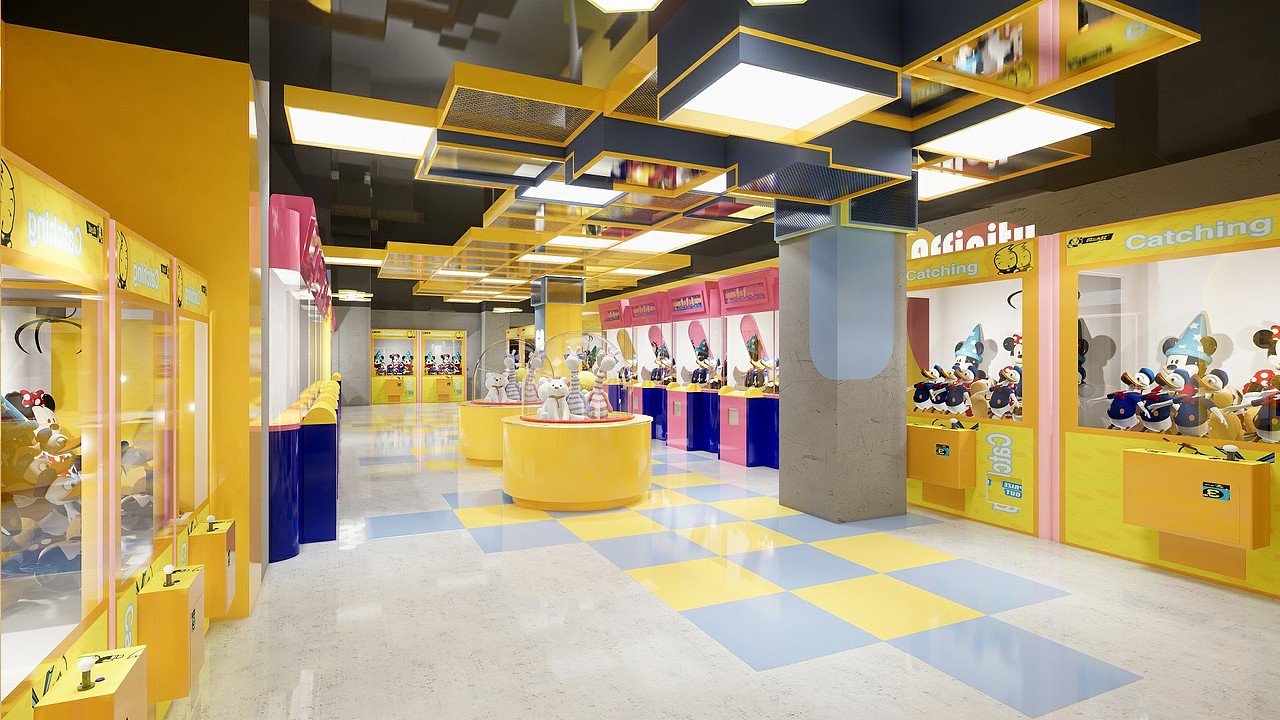 上海电玩城设计棱镜设计