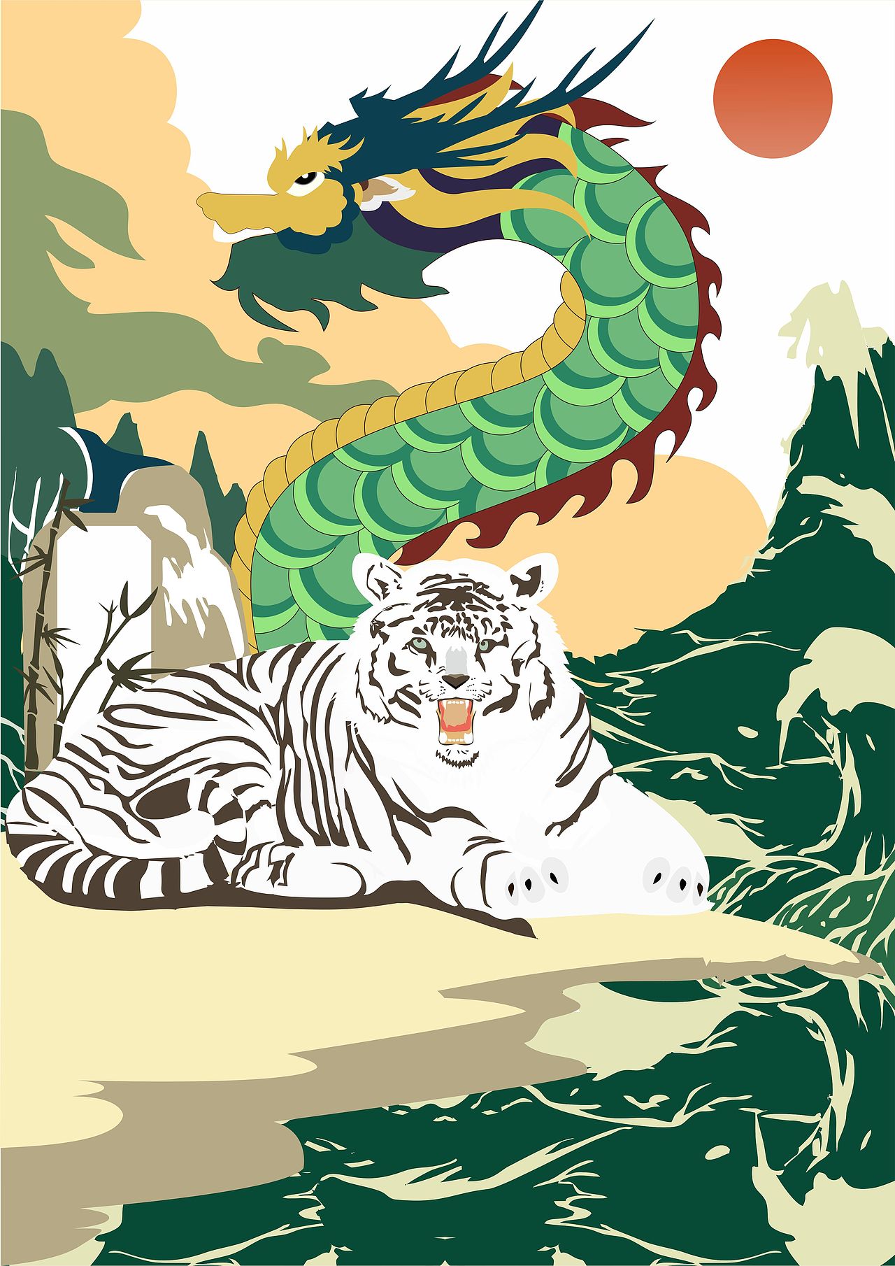 生肖海报（图ZMTk0ODQxMDc2） - 海报 - 站酷设计师牛奶味感冒片原创素材 - 站酷ZCOOL