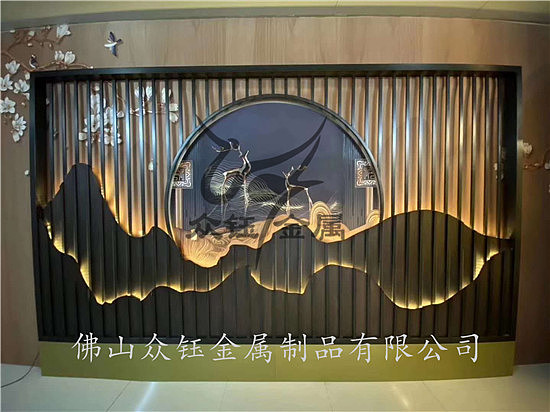 不锈钢山峦背景墙户外装饰艺术屏风隔断定制（图ZMjI4ODgzNjIw） - 建筑设计 - 站酷设计师金属制品专家原创素材 - 站酷ZCOOL