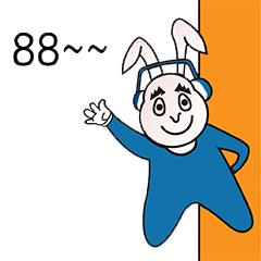 摇滚兔表情包设计（图ZMzY1MzM5MzA0） - IP形象 - 站酷设计师设计师鹿夏原创素材 - 站酷ZCOOL