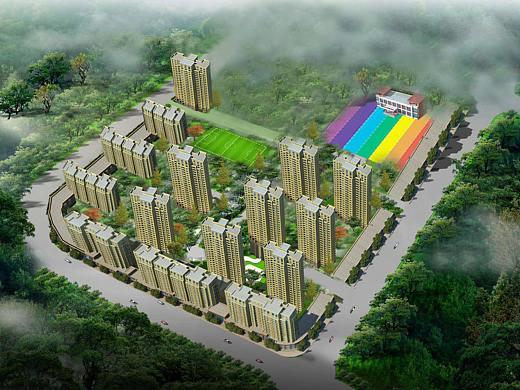 兰州学府路“城市花园”小区规划设计