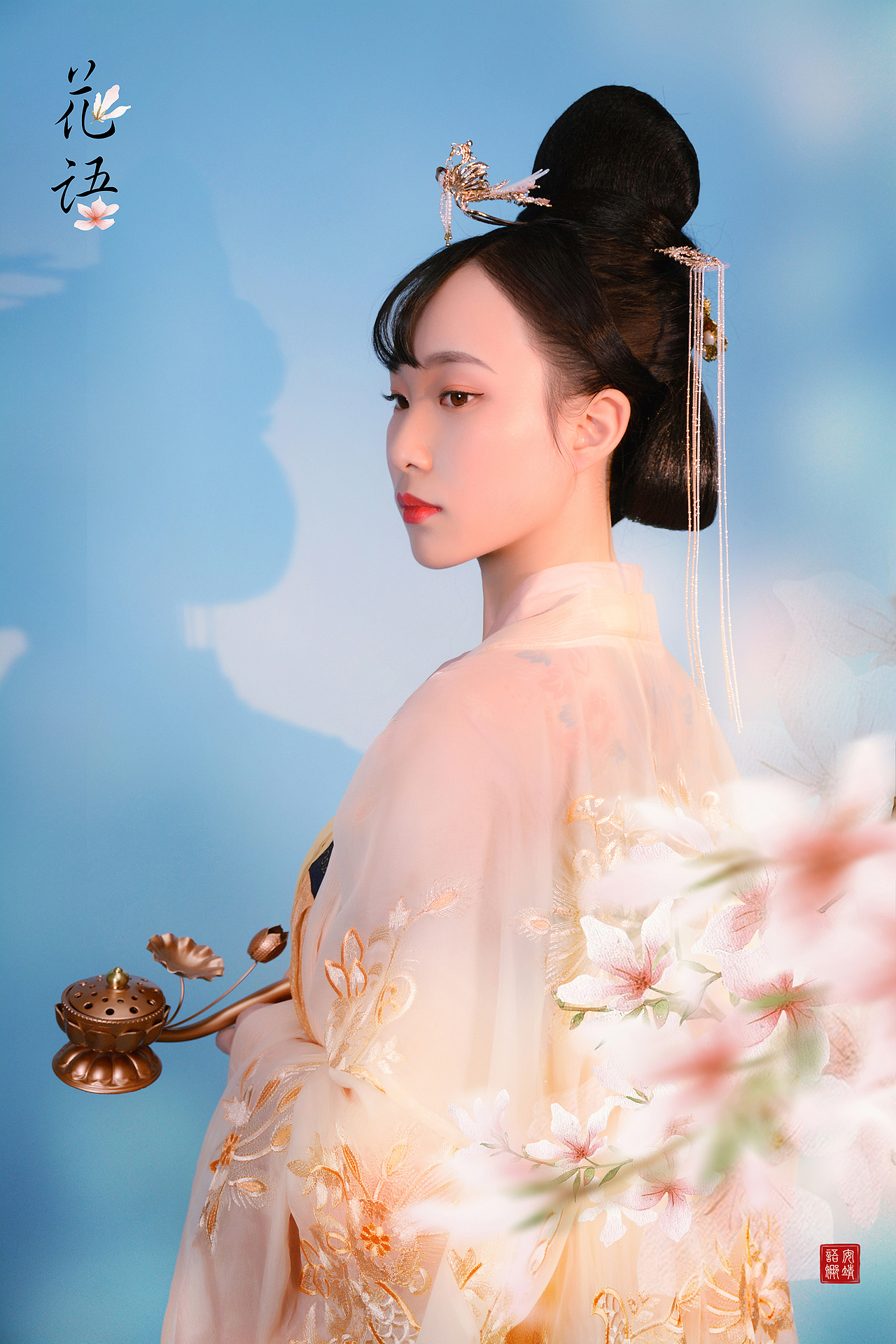 花语 古风唐代汉服