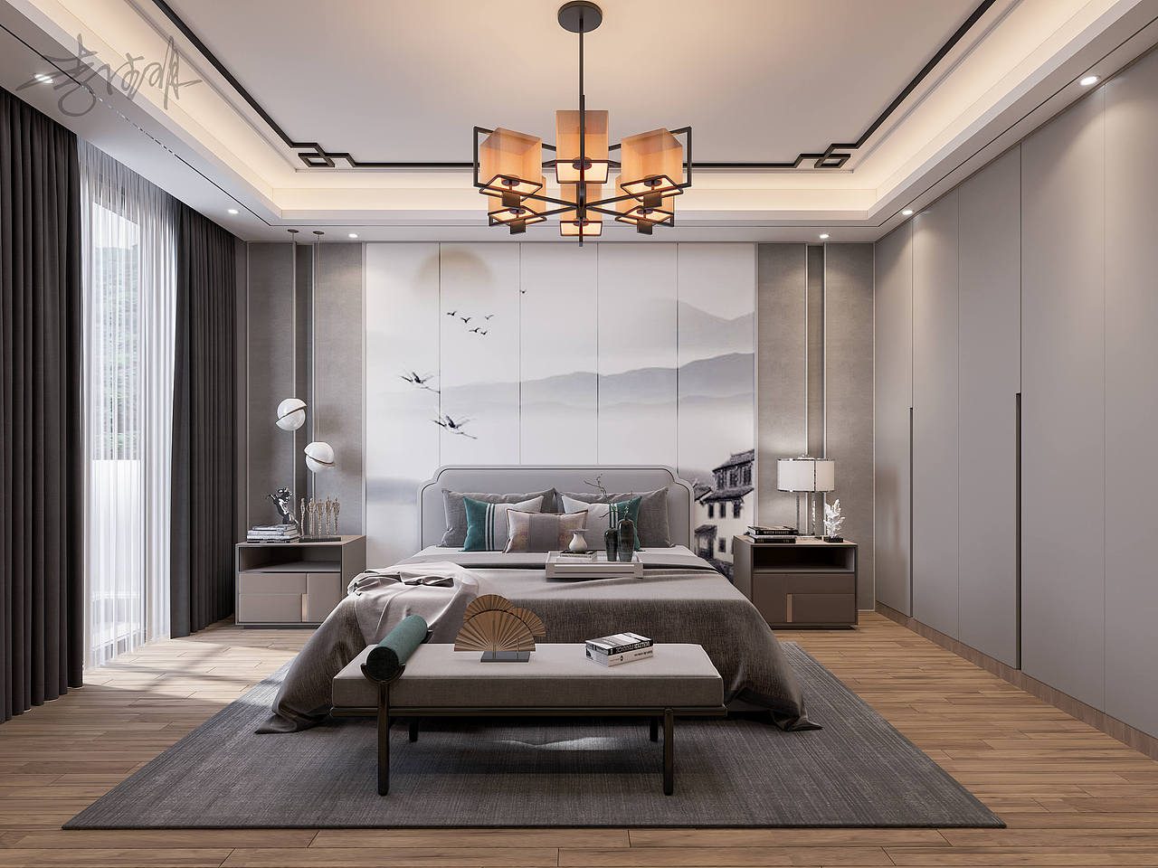 新中式|家装设计