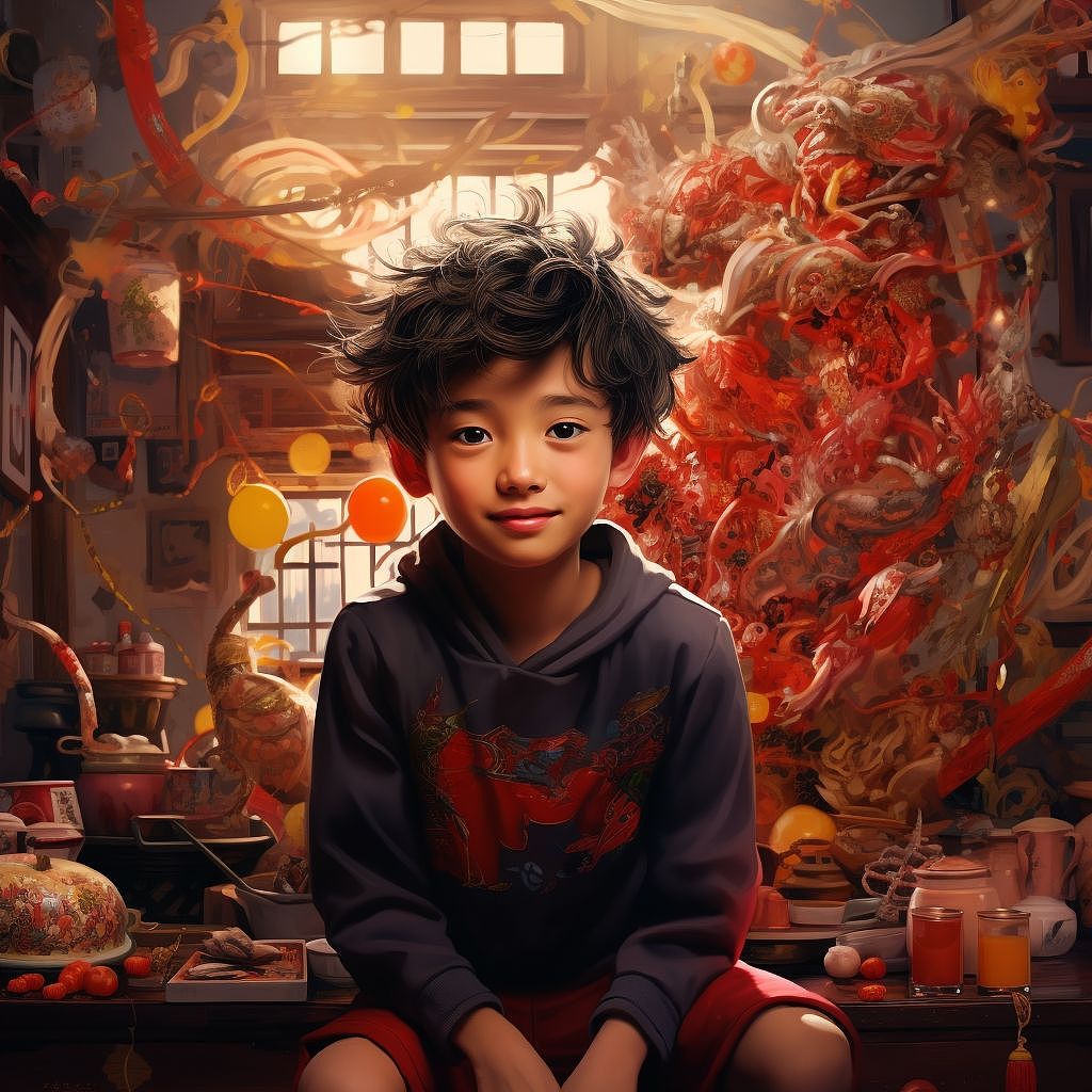 小男孩（图ZMzUwNzUwMDI4） - AI作品 - 站酷设计师Z823549702原创素材 - 站酷ZCOOL