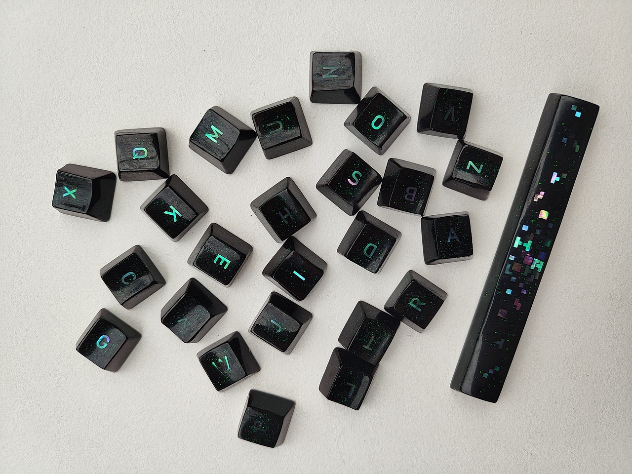 大漆丨赛博文玩大漆键帽3（图ZMzc0MTA5ODEy） - 工艺品设计 - 站酷设计师爱摸鱼的拾月原创素材 - 站酷ZCOOL