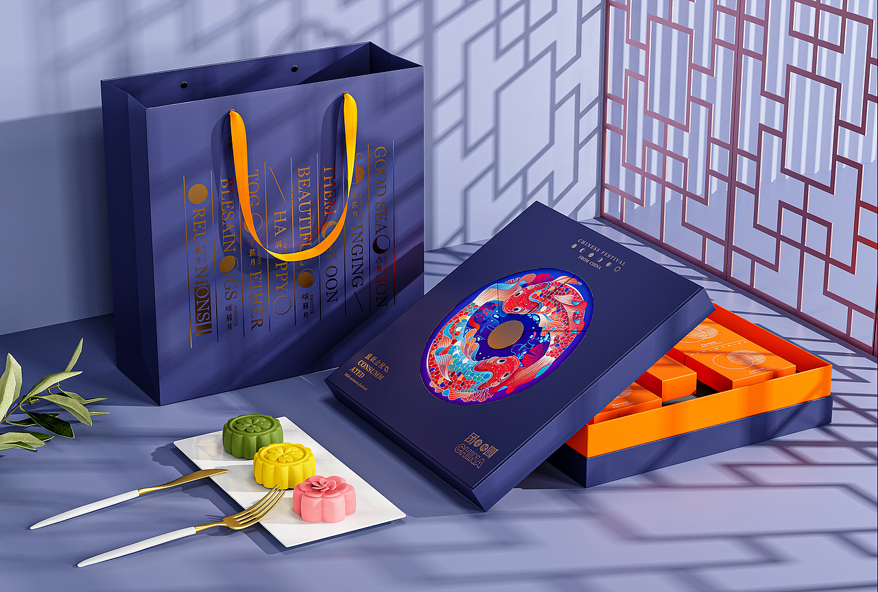2021中秋季/旋转礼盒（图ZMjU4MTI1ODA4） - 包装 - 站酷设计师奇思妙物原创素材 - 站酷ZCOOL