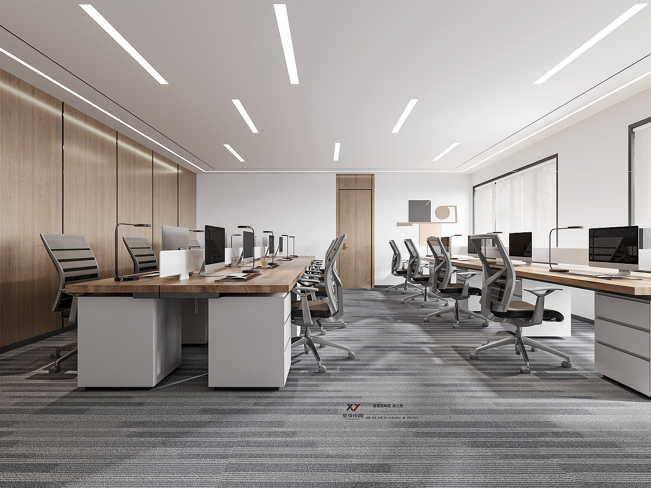 现代办公室——新生与过去的共鸣