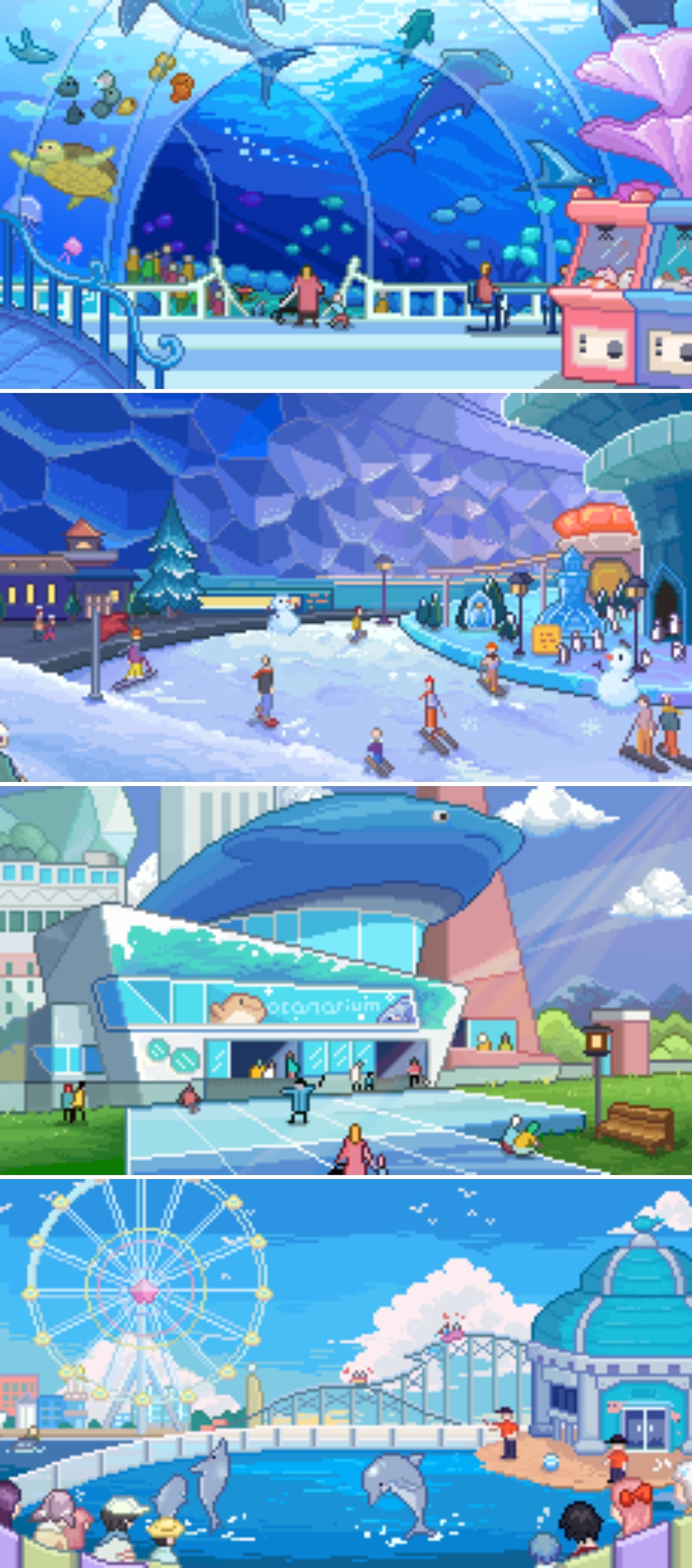 像素风设计 动画场景设计