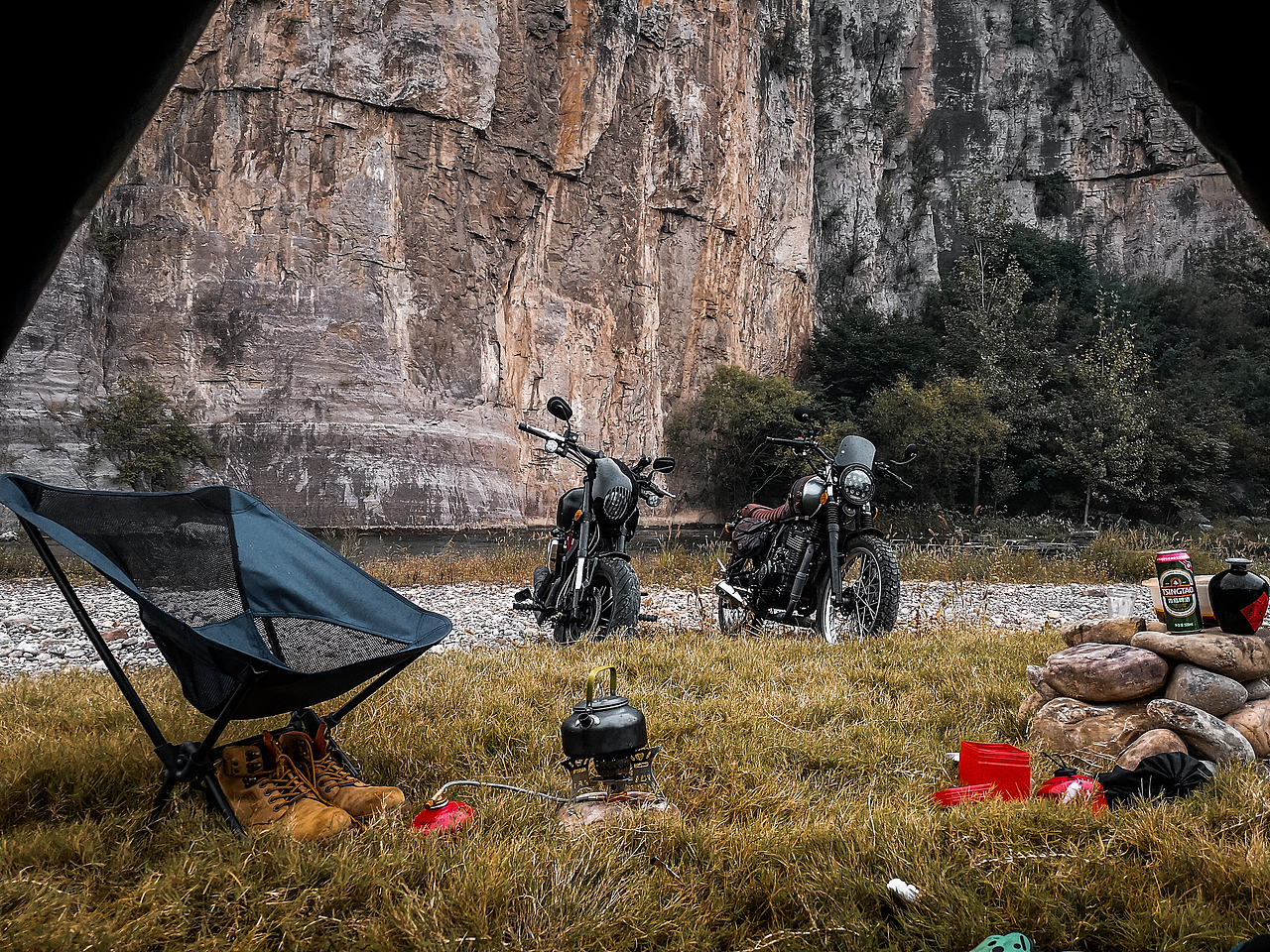 露营 机车（图ZMjQwMjQxNTky） - 人文/纪实摄影 - 站酷设计师浪流的juice原创素材 - 站酷ZCOOL