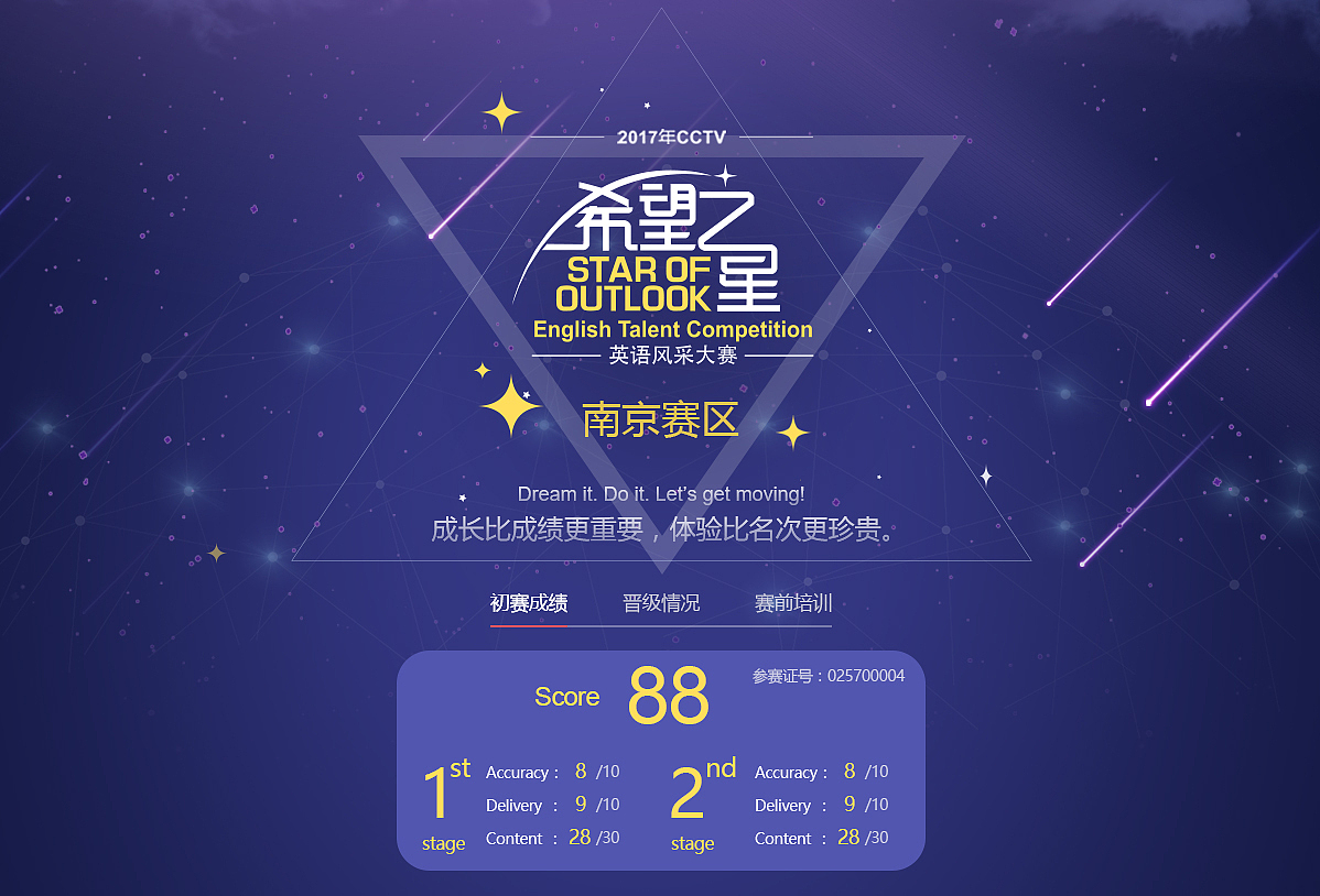 希望之星南京赛区复赛分数查询及晋级情况展示（图ZNzU3MDQyNzY=） - 运营设计 - 站酷设计师漂流的鱼Ivy原创素材 - 站酷ZCOOL