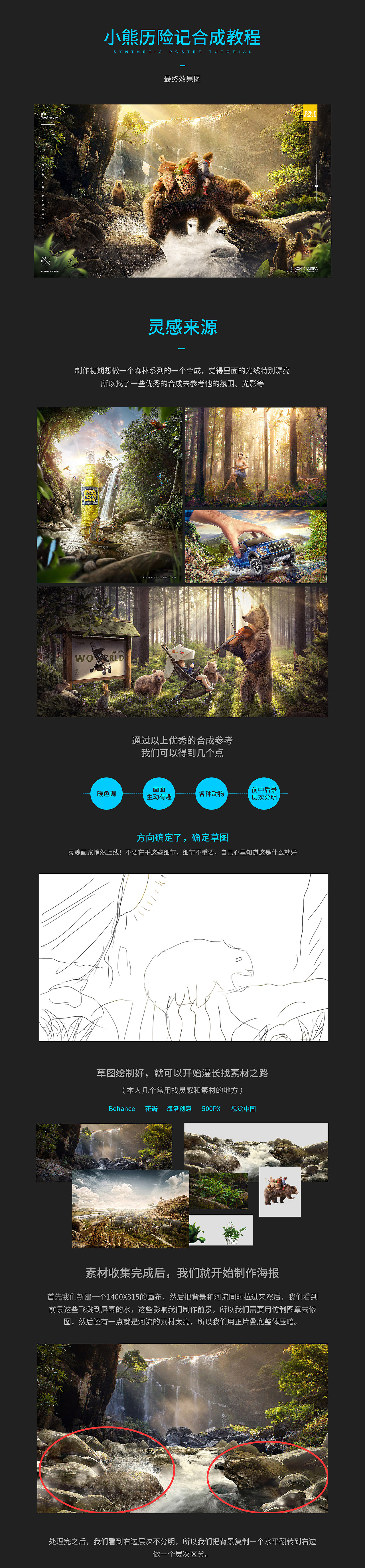 教程|小熊历险记