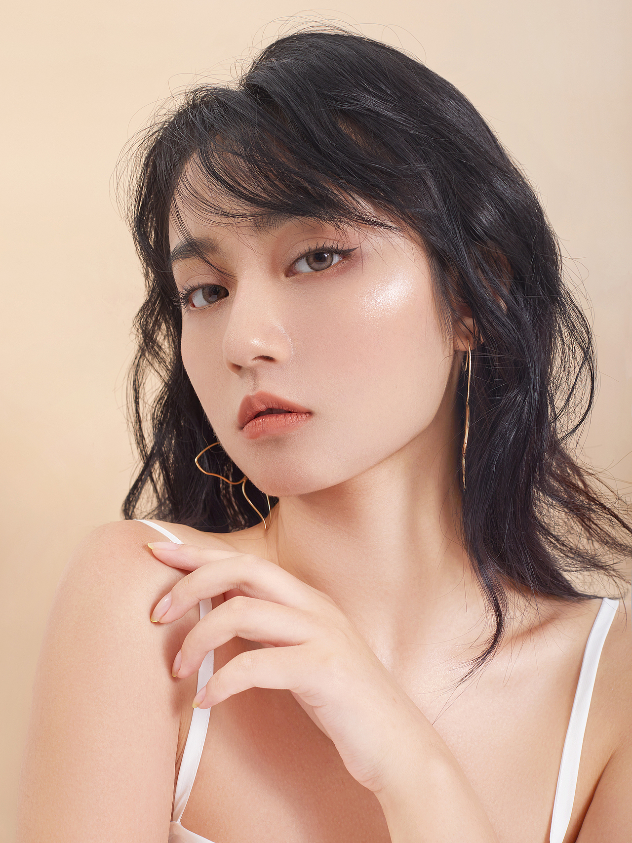 mua彩妆产品模特拍摄