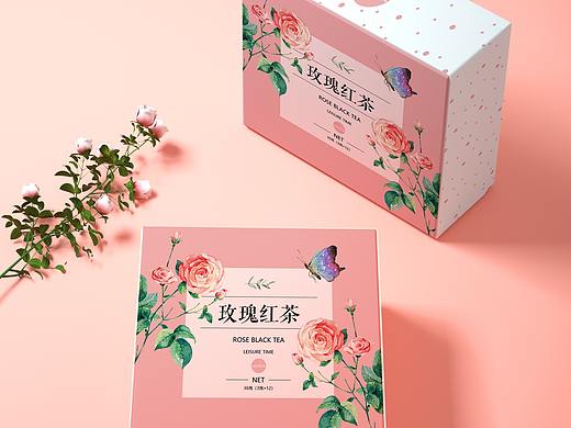 面膜/花茶/护肤品套装 包装设计作品