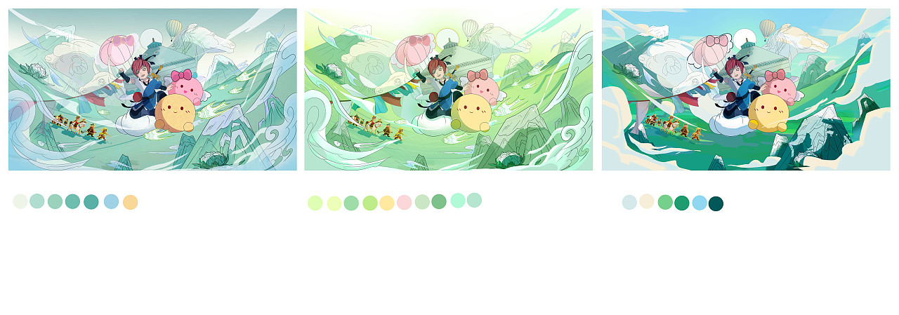 近期国风插画合集