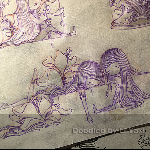 随花轻想.（图ZNTk2NDg3OTI=） - 其他 - 站酷设计师桃子Degas原创素材 - 站酷ZCOOL