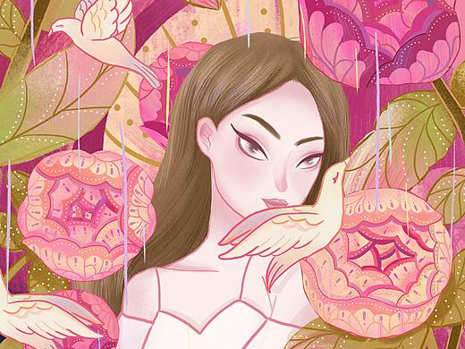 三月（個(gè)人主頁(yè)-ZNDA3ODEyMDg=） - 創(chuàng)作習(xí)作 - 站酷設(shè)計(jì)師許愿少女Cc原創(chuàng)素材 - 站酷ZCOOL