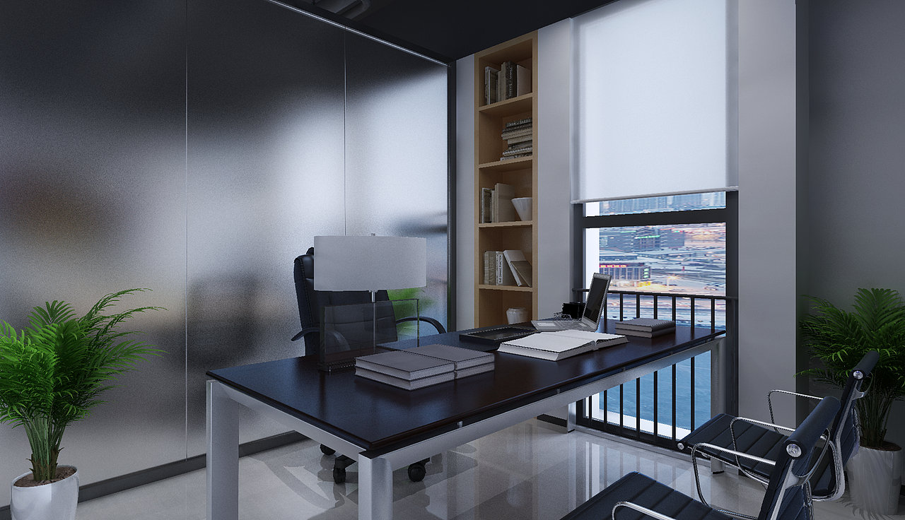 游戏公司展厅工作区方案