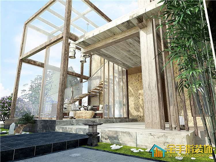 农村木房装修|木制别墅|木制别墅装修|贵阳装修公司（图ZODgzMjc2ODQ=） - 家装设计 - 站酷设计师贵阳装修公司排名原创素材 - 站酷ZCOOL