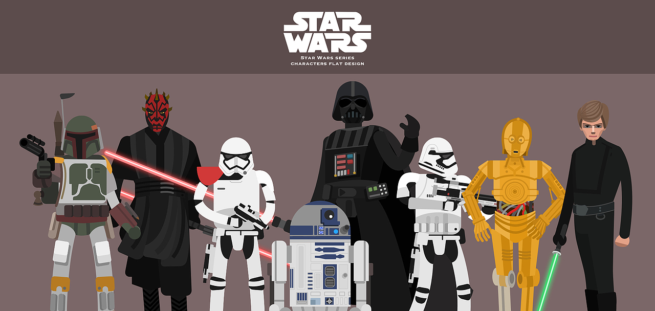 星球大战系列扁平化第一弹