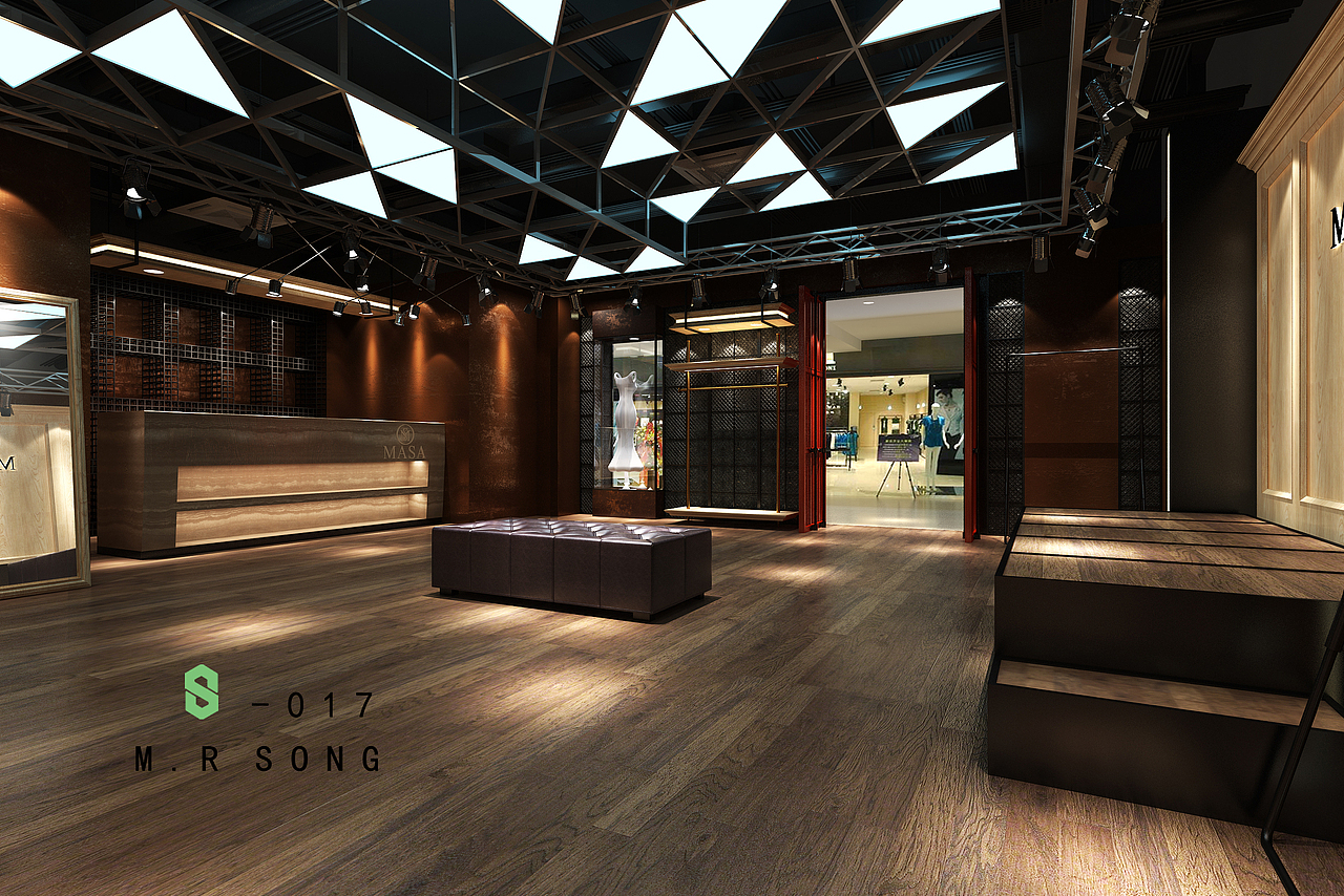 【MASA】女装店铺设计，要的就是粗犷！（图ZNjYwNjg2MDg=） - 展陈设计 - 站酷设计师MRsong017原创素材 - 站酷ZCOOL