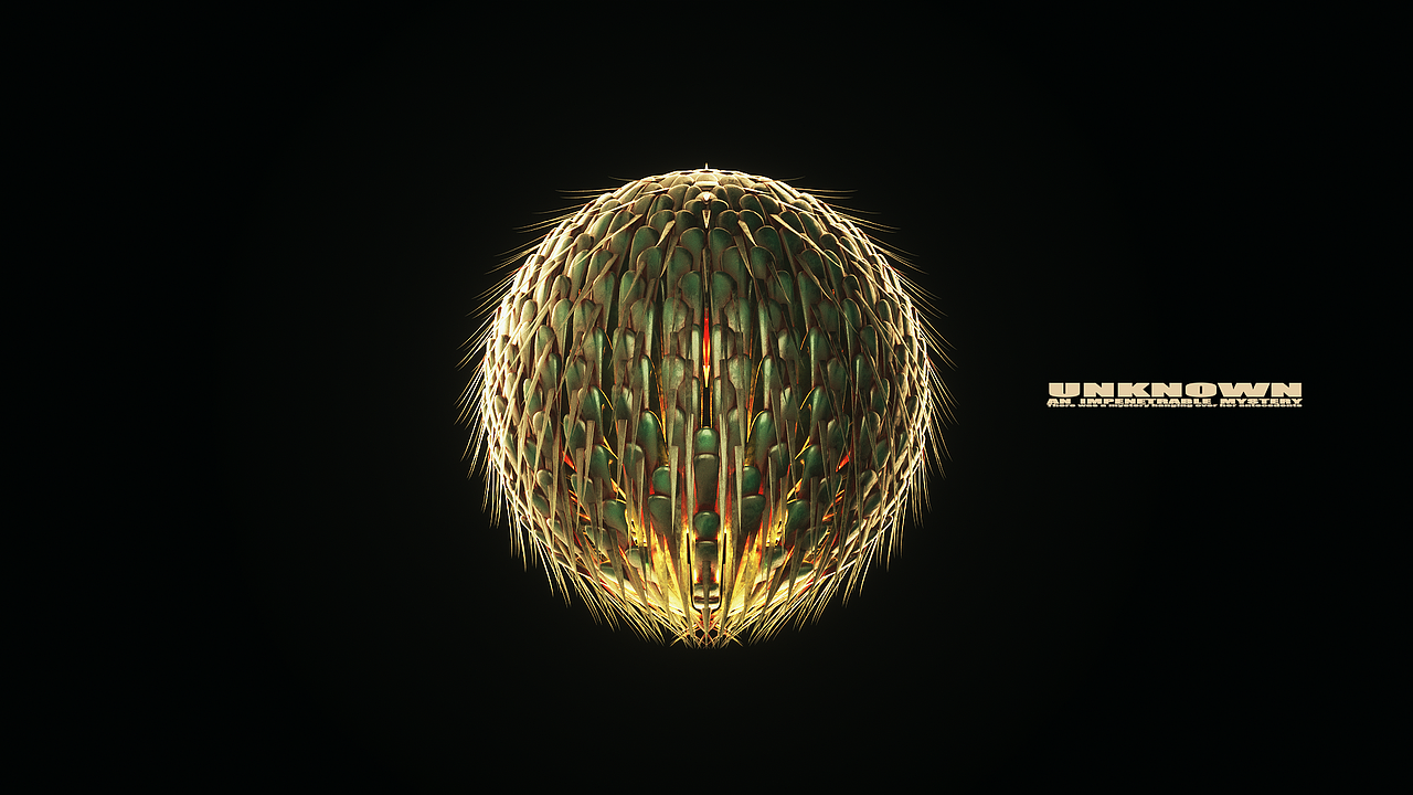 《仿生物》：Unknown（图ZMTU1NzYzODg0） - 场景 - 站酷设计师杰高C4D原创素材 - 站酷ZCOOL