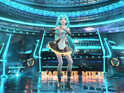 小米手机初音纪念限量款发布广告 