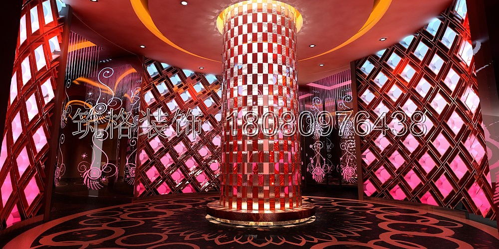 金郎娱乐会所-重庆KTV设计案例-重庆KTV装修-KTV怎么设计更吸引顾客【筑格装饰】