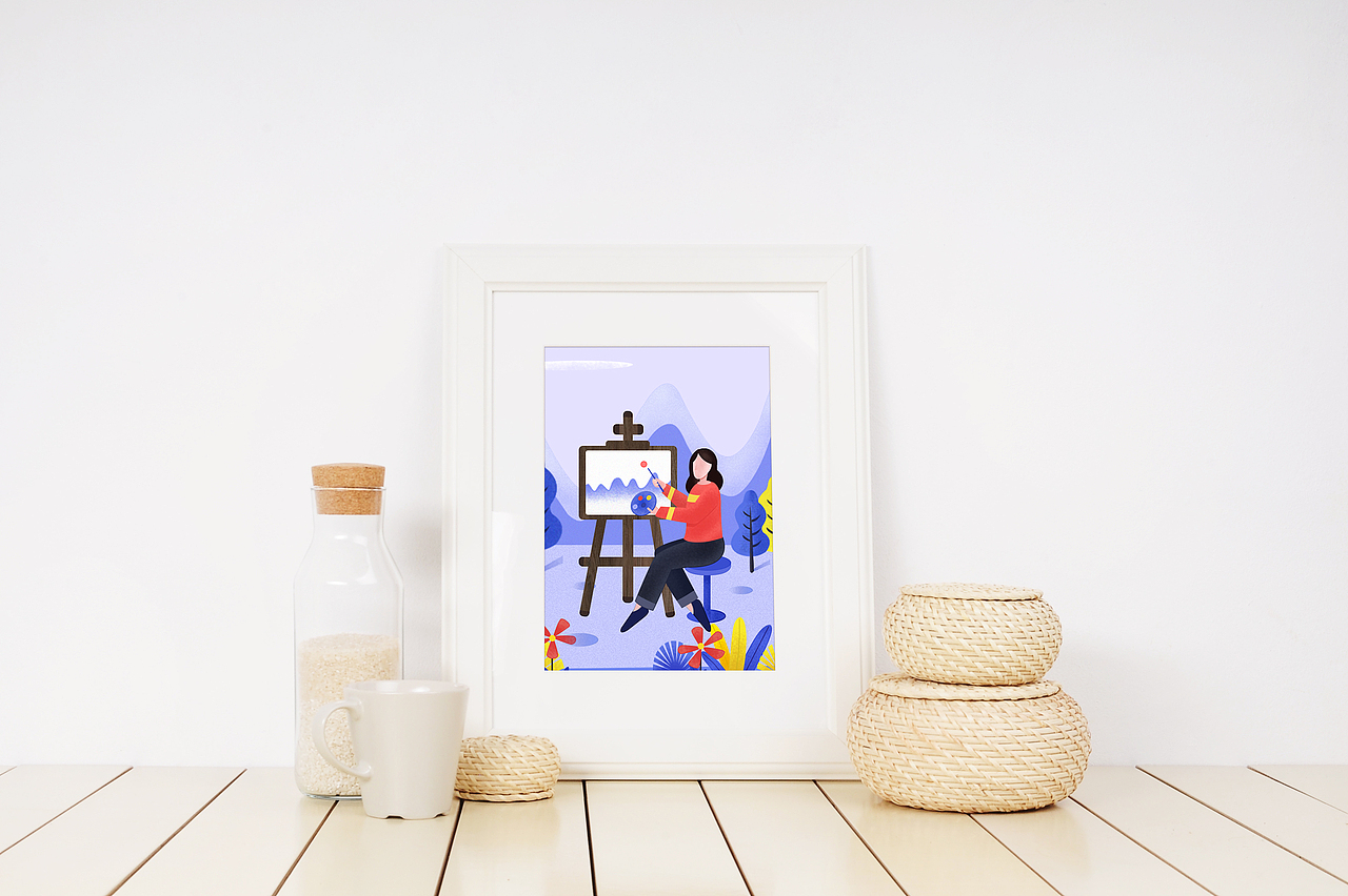 插画小练习（图ZMTQ3MzkzODM2） - 海报 - 站酷设计师李滨1998原创素材 - 站酷ZCOOL