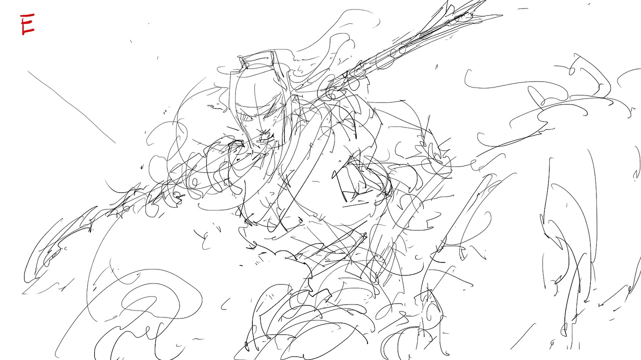 射雕群侠传与真三国无双联动KV海报《关羽》