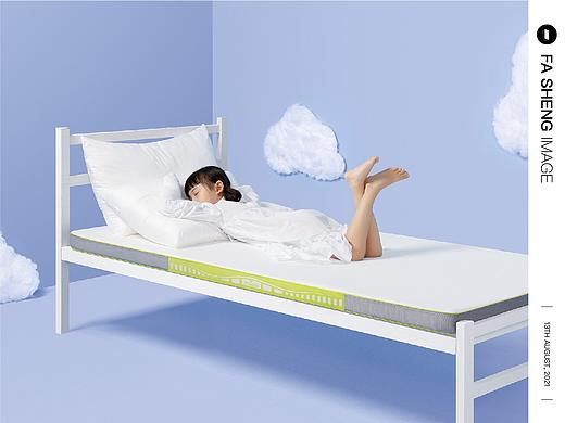 产品摄影 | PUNLIEN 半练 记忆棉床垫