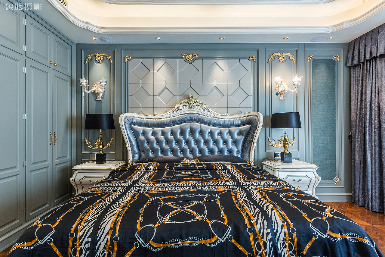 样板间 | 中铁·元湾家装-室内空间摄影