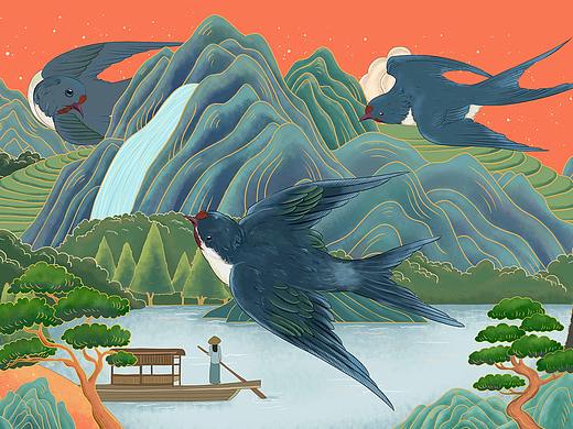 燕之初-燕窝插画包装设计