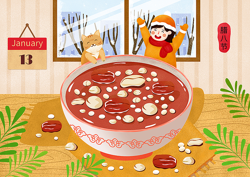 二十四节气插画作品集（图ZMTQyNTQ4Njky） - 商业插画 - 站酷设计师优迪原创素材 - 站酷ZCOOL