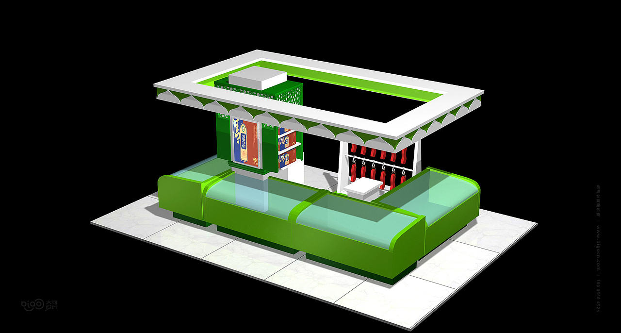 大型清真食品企业形象创建 空间设计