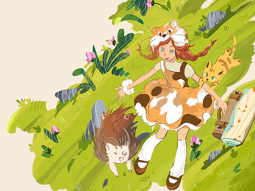 插畫一則（個人主頁-ZNTM3ODI0MjQ=） - 繪本 - 站酷設計師TKKKKYM原創(chuàng)素材 - 站酷ZCOOL