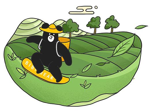 Bibi Bear 宣传插画