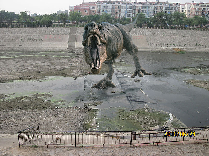 洹河霸王龙目击事件